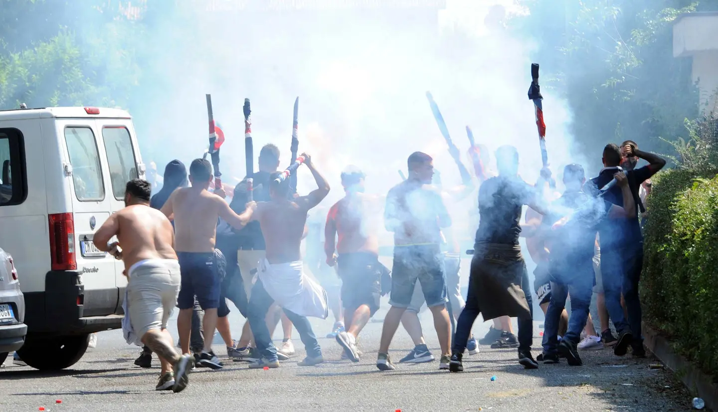 Brescia-Cagliari, scontri a Palazzolo: ultras patteggia