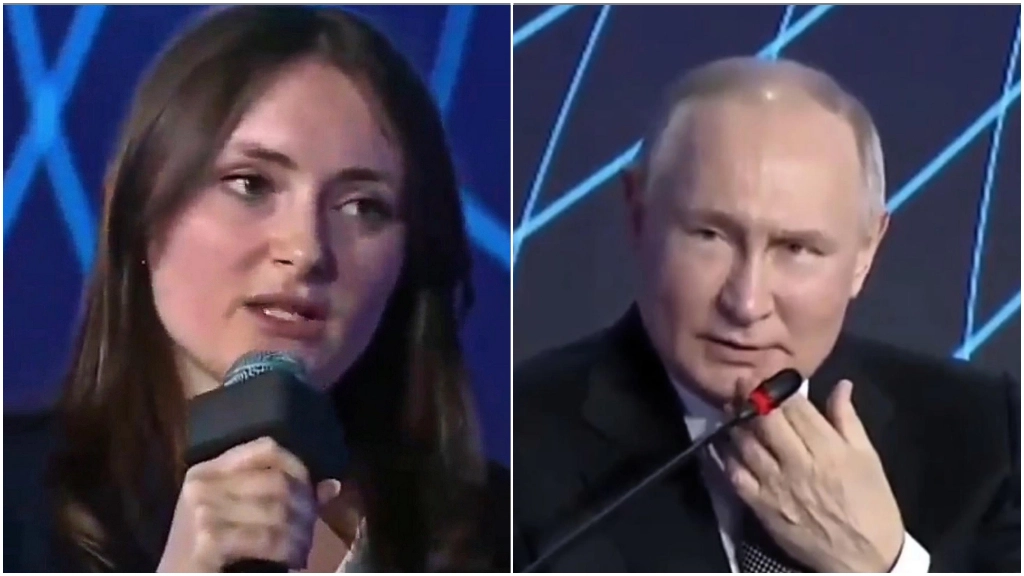 Irene Cecchini e Vladimir Putin