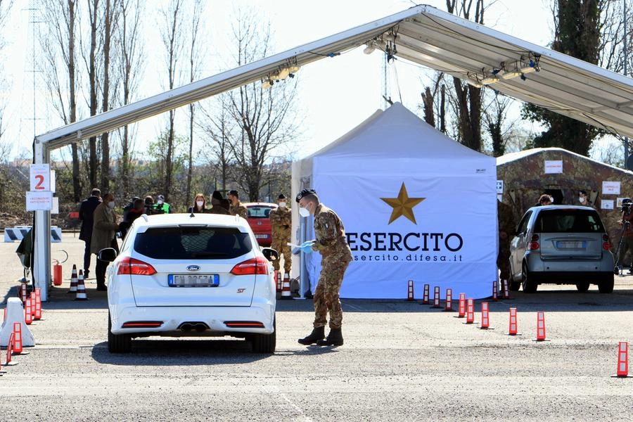 Il Drive Through al parco di Trenno: sarà visitato da Curcio e Figliuolo