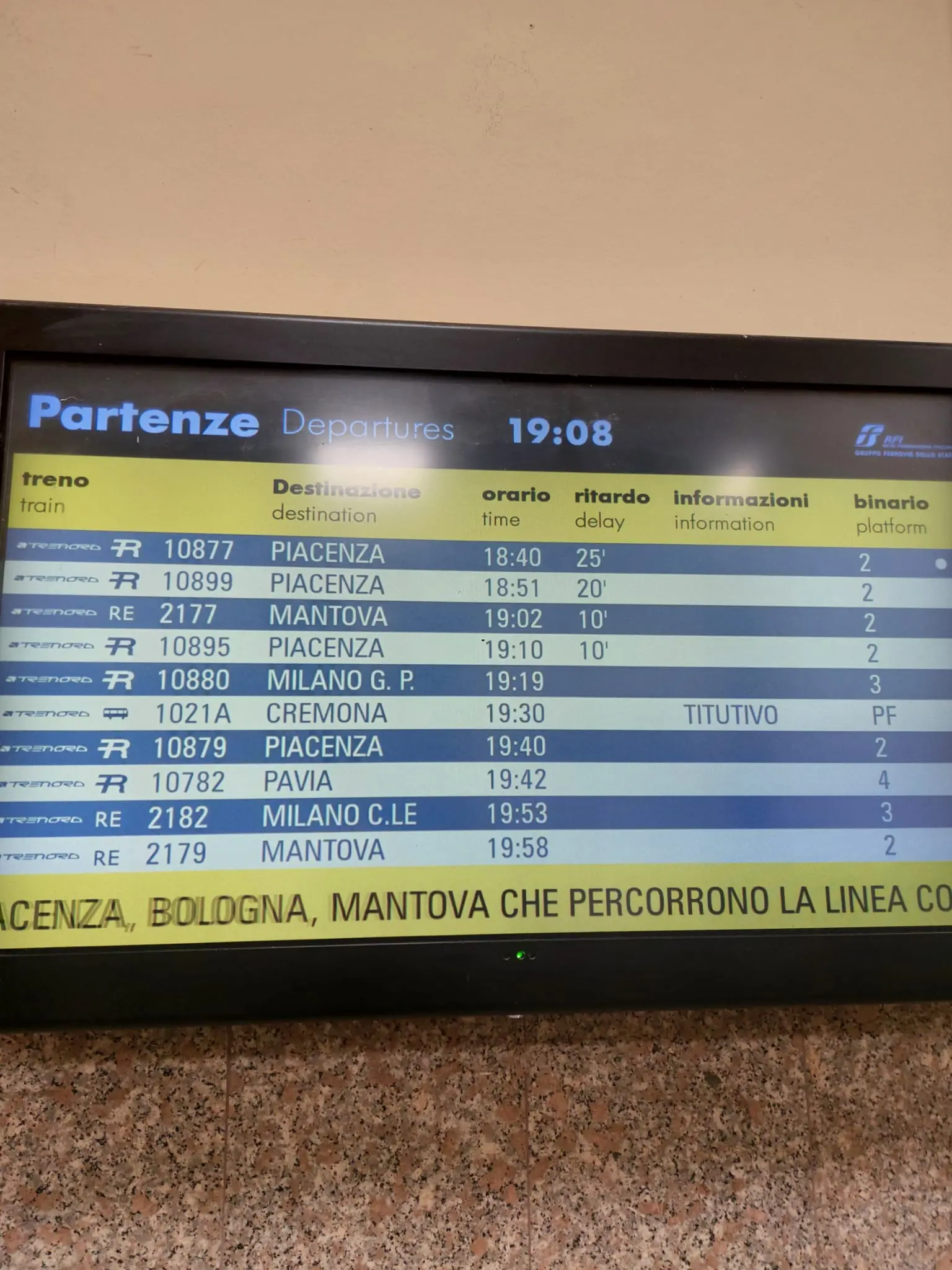 Guasto alla stazione di Secugnago: treni in ritardo in tutto il Lodigiano