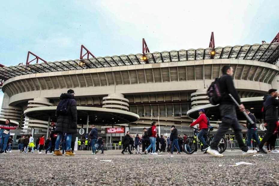 Una veduta di San Siro (Archivio)