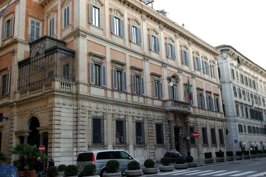 Palazzo Grazioli a Roma è stato per anni quartier generale di Forza Italia nella capitale