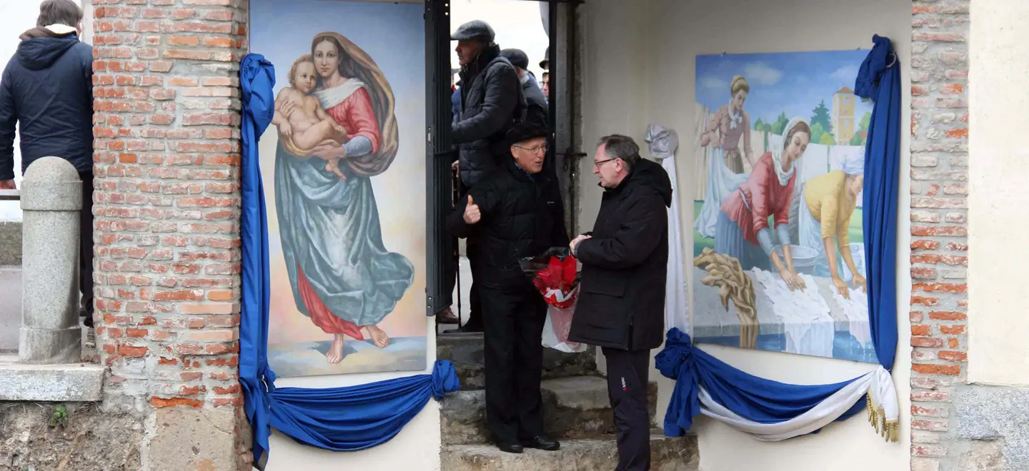 Gorgonzola, rinasce la Madonna del lavatoio