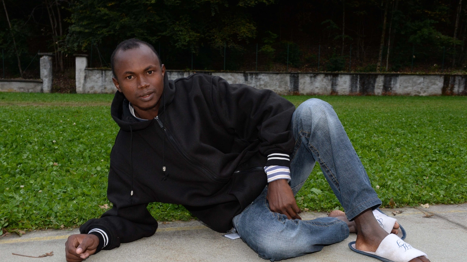 Mamadou Piallo, 18 anni, fuggito dalla Guinea (Sandonini)