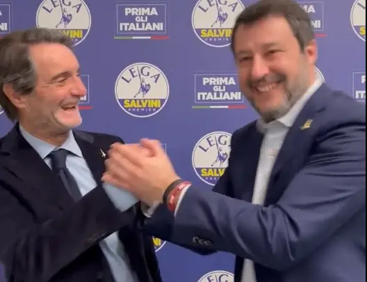 Lombardia, Salvini ringrazia Fontana e attacca Rosa Chemical e Fedez: cos'ha detto