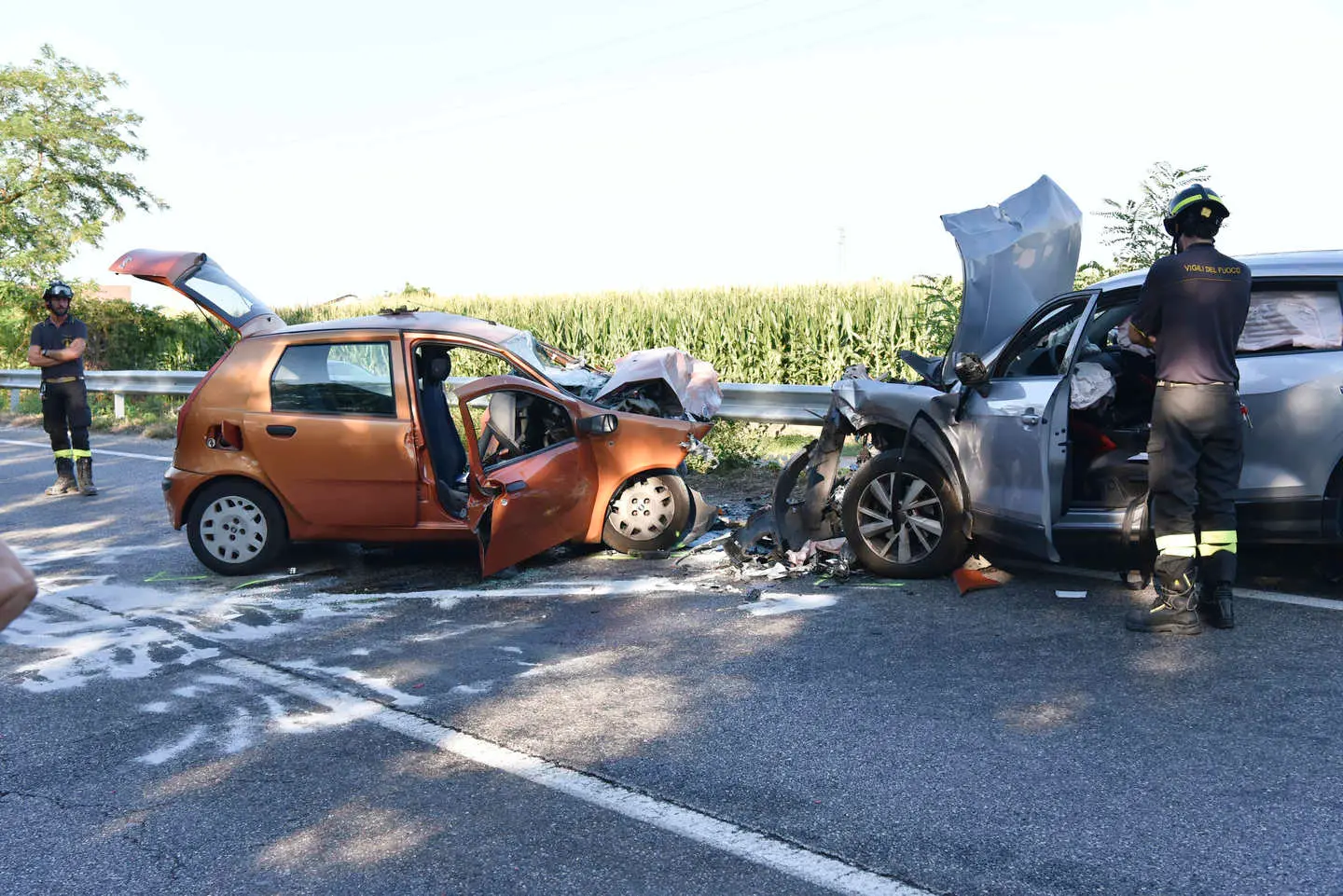 Brescia, frontale sulla Gardesana: muore un 46enne