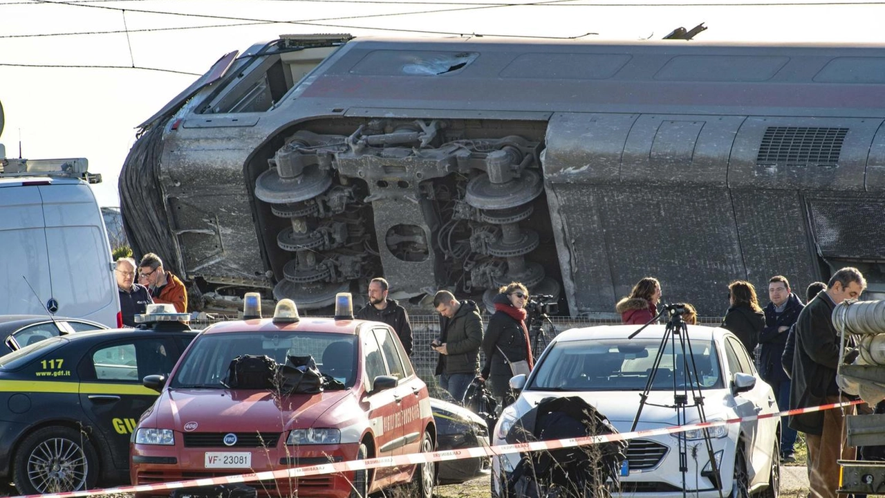 Il Frecciarossa Milano-Salerno deragliato lo scorso 6 febbraio tra Livraga e Ospedaletto