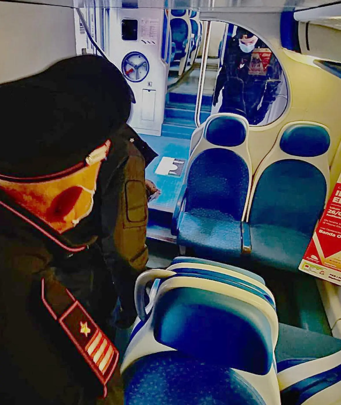 Fumo e vandalismo, treno soppresso