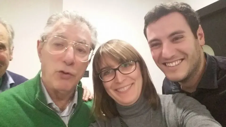 Parabiago, Umberto Bossi alla cena della sezione della Lega Nord