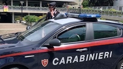 Carabinieri a Chiavenna (Archivio)