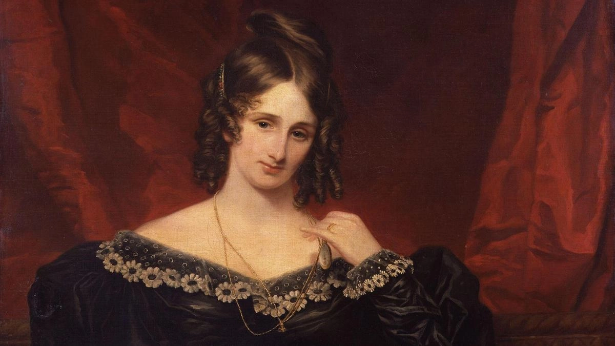 La scrittrice inglese Mary Shelley