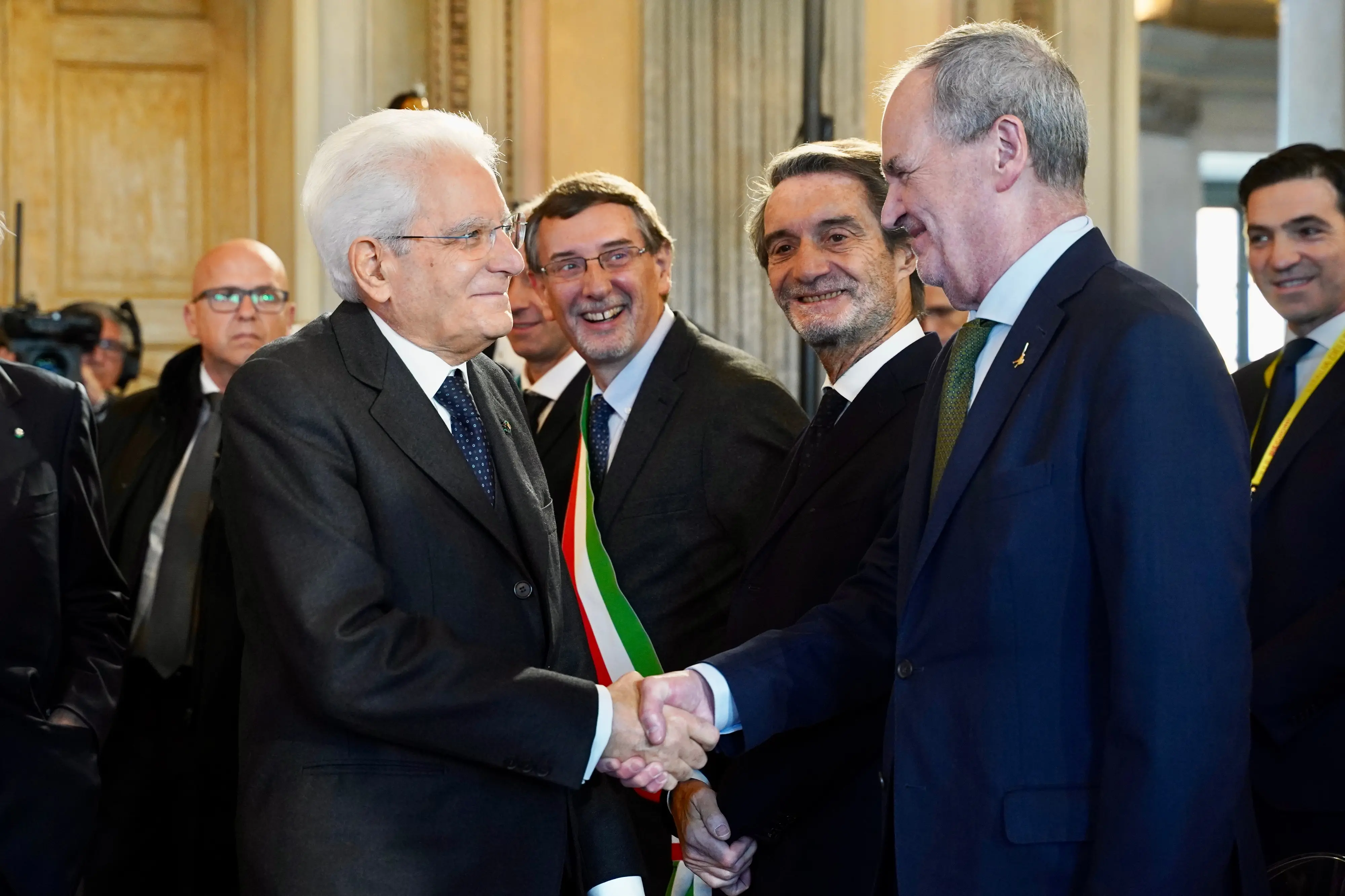 Festival delle Regioni a Villa Reale: c'è il presidente della Repubblica Sergio Mattarella