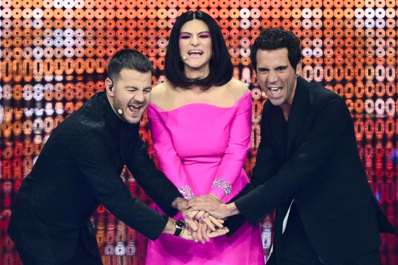 Alessandro Cattelan, Laura Pausini e Mika