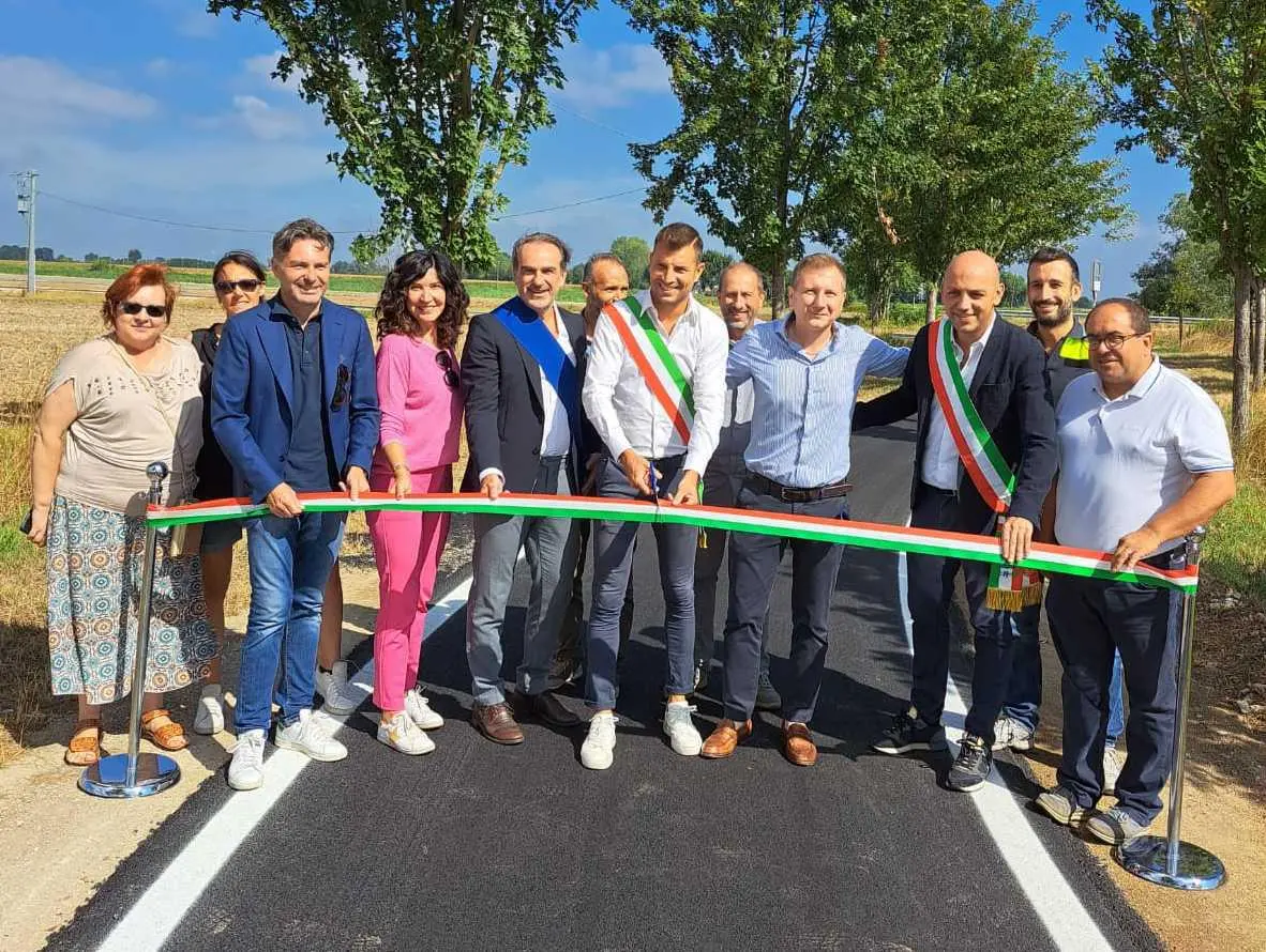 Inaugurata la ciclopedonale per Codogno