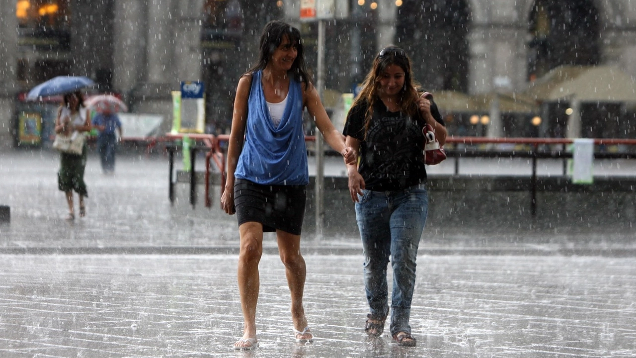 Meteo, maltempo in arrivo (Foto Newpress)