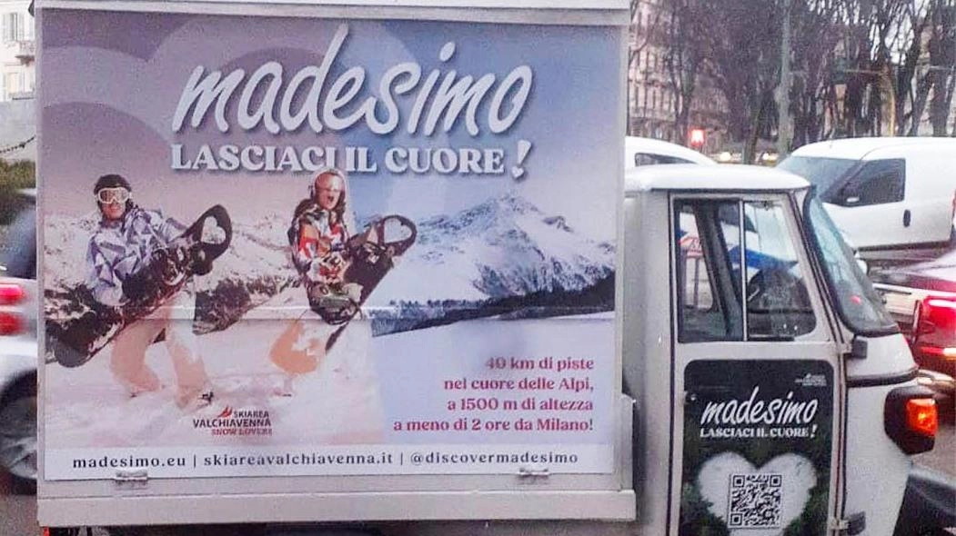 Madesimo: metrò di Milano grande vetrina