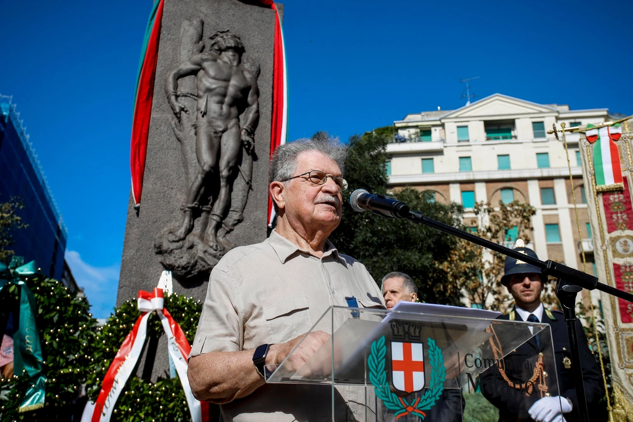 Anniversario dell'eccidio nazifascista di piazzale Loreto: l'intervento di Sergio Fogagnolo, figlio di una delle vittime