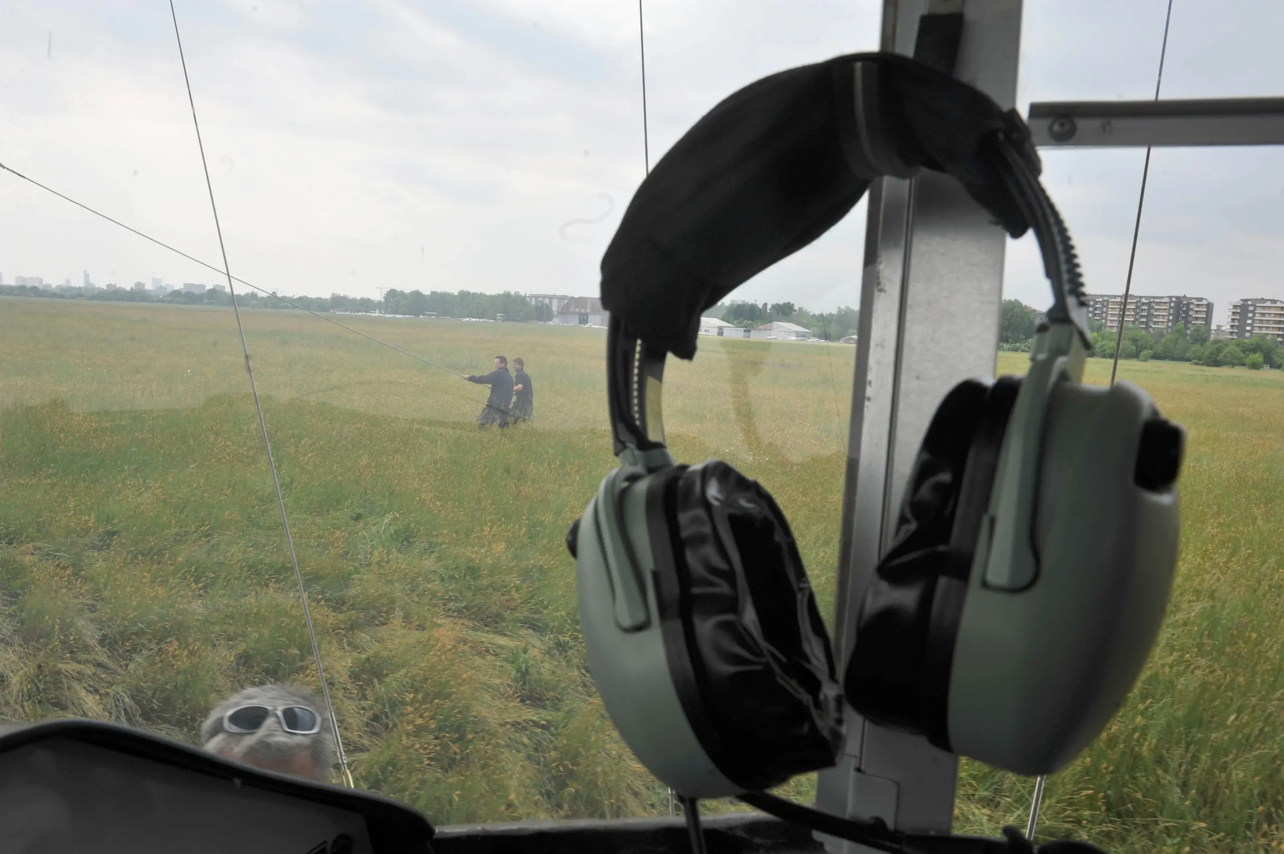 Guardia di Finanza all'Aeroclub di Bresso