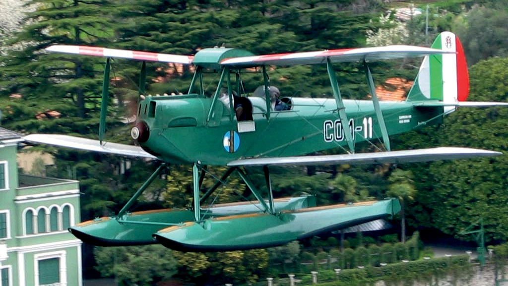 Lo storico idrovolante della famiglia Caproni