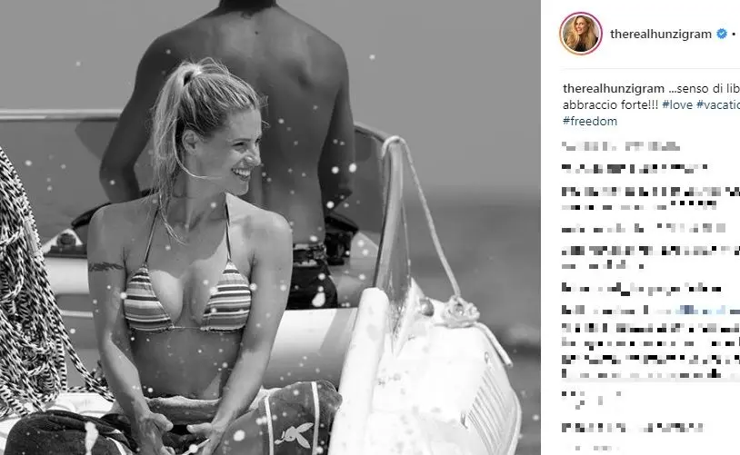 Hunziker incinta? Michelle fa chiarezza sui social