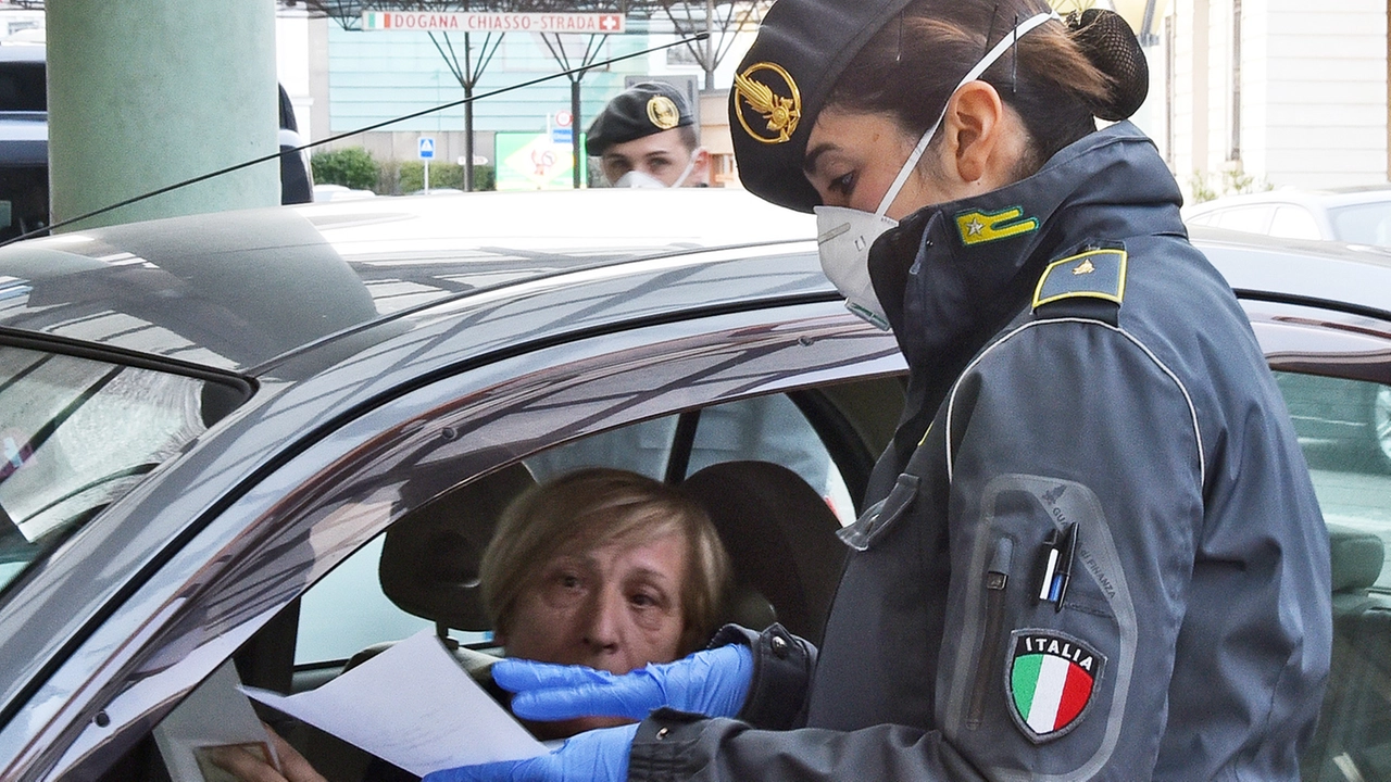 Controlli in dogana a Chiasso