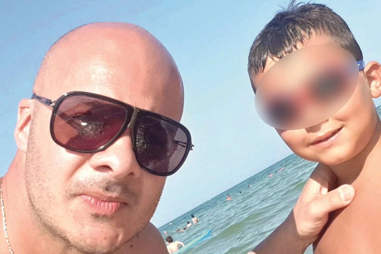 Daniele Paitoni con il padre