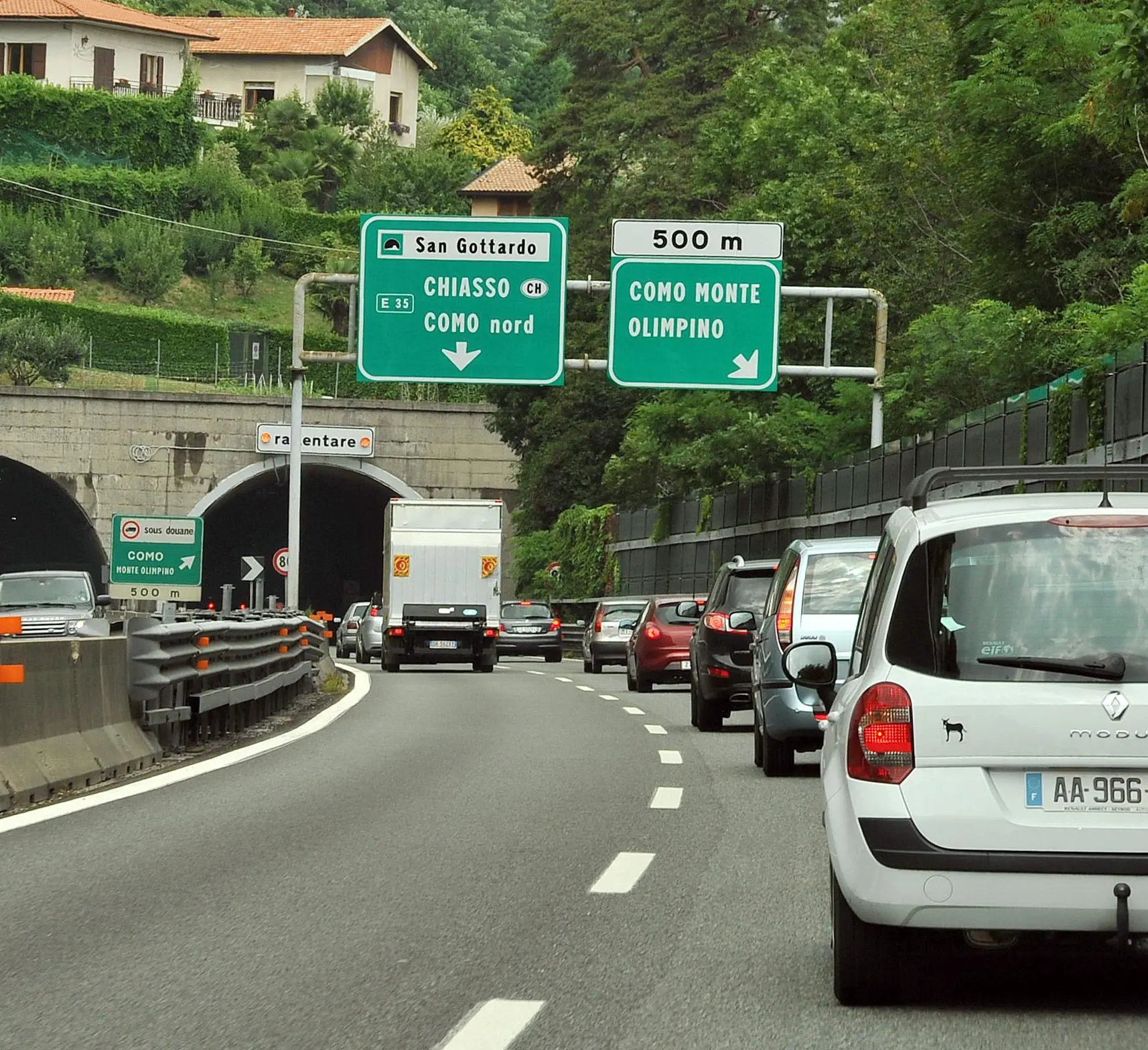 Trasporti eccezionali Chiusure in autostrada