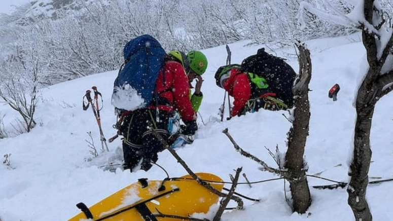 I soccorritori del Soccorso alpino