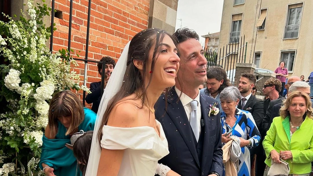 Benedetta Balestri e Matteo Maffucci, cantante degli Zero Assoluto, appena sposati 