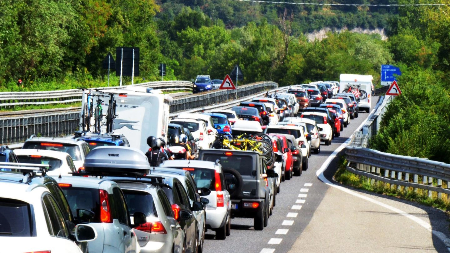 Il traffico sulla statale 36