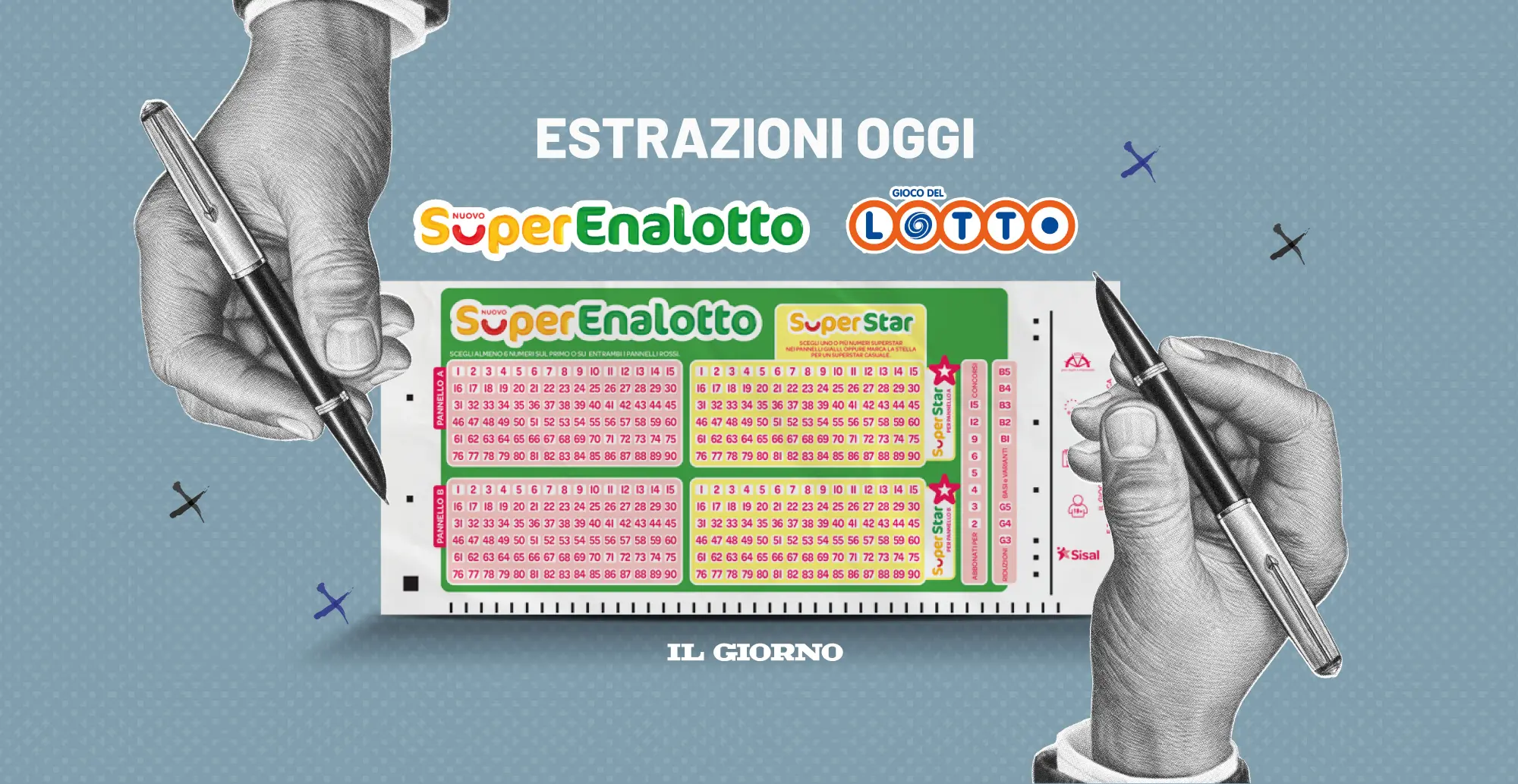 Estrazione del Superenalotto, Lotto e 10eLotto di oggi lunedì 30 dicembre 2024