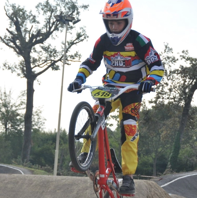 Manuel Volpi, grande appassionati di Bmx