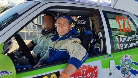 Ruben Andreoli, 45 anni, grande appassionato di rally, è accusato del brutale omicidio della mamma Nerina