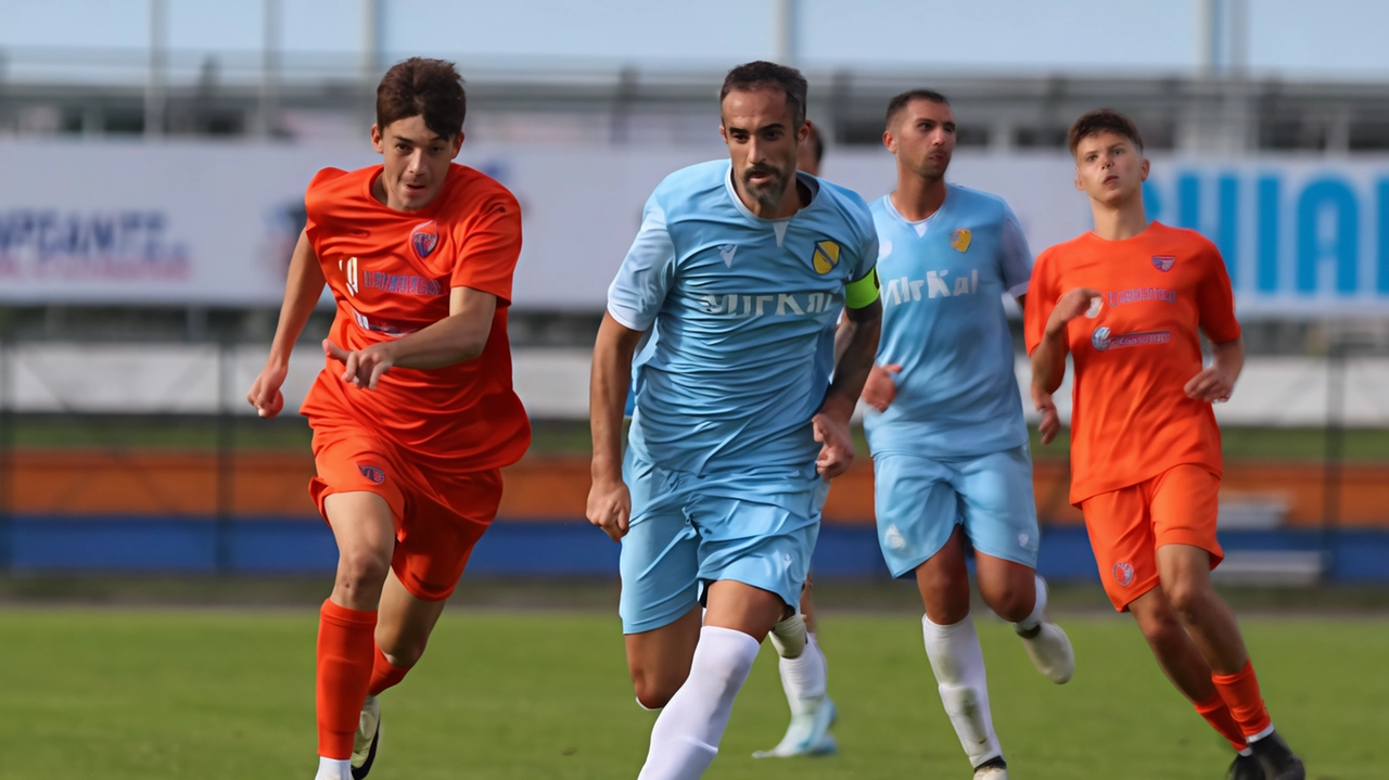 Un momento del match fra Ospitaletto, seconda forza del torneo, e Arconatese