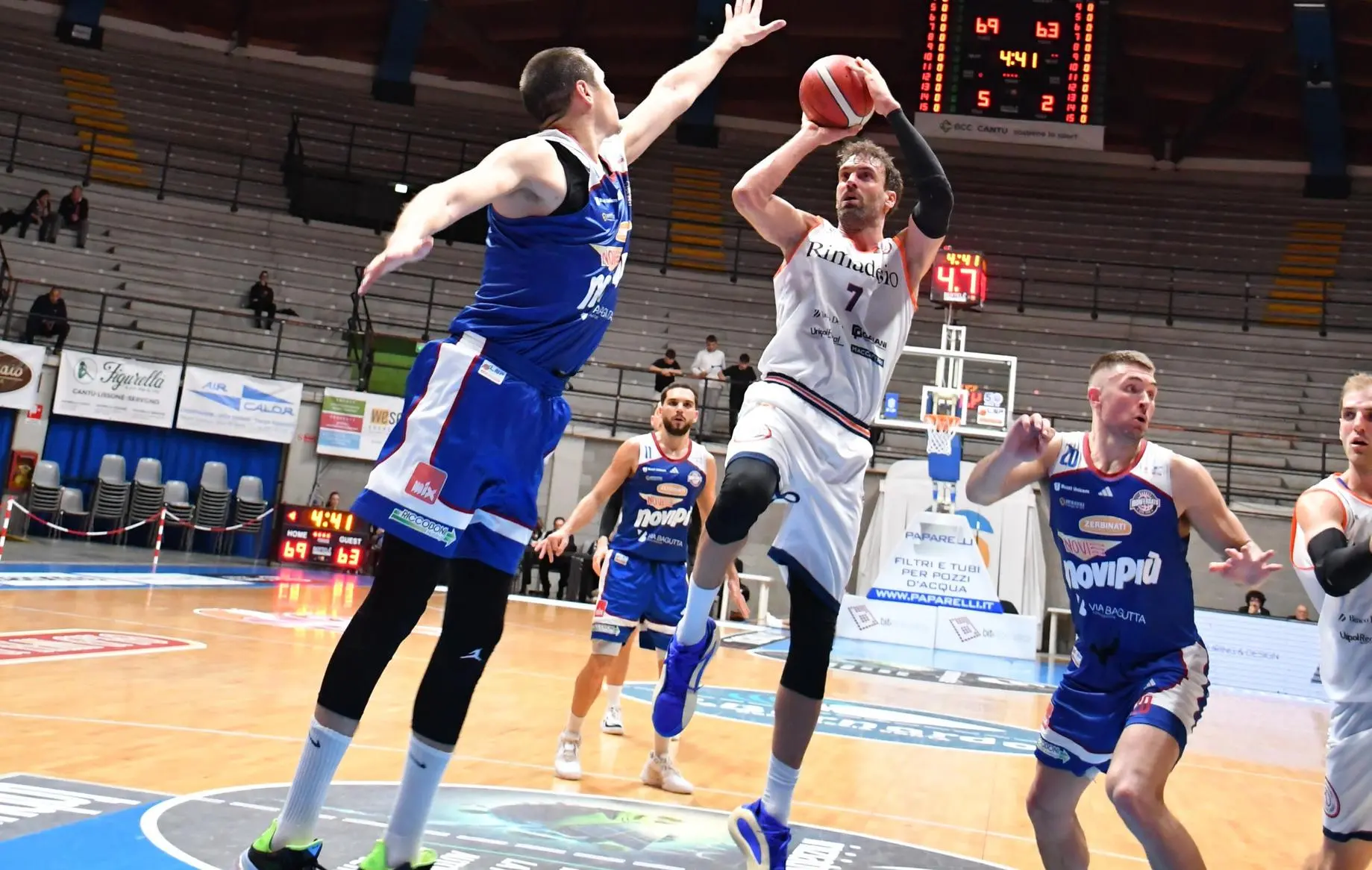 Rimadesio, esame Capo d’Orlando. Al PalaFitLine la festa del basket