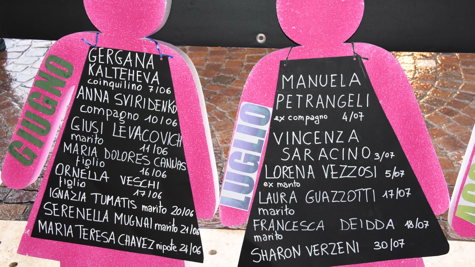 Una manifestazione promossa dalla Rete bergamasca contro la violenza sulle donne