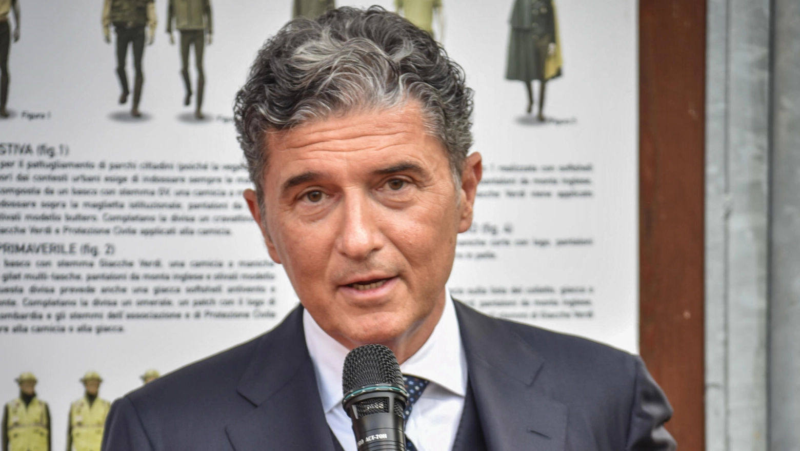 Enrico Pazzali all’inaugurazione nuova struttura al centro Ippico della Protezione Civile Giacche Verdi all’Idroscalo