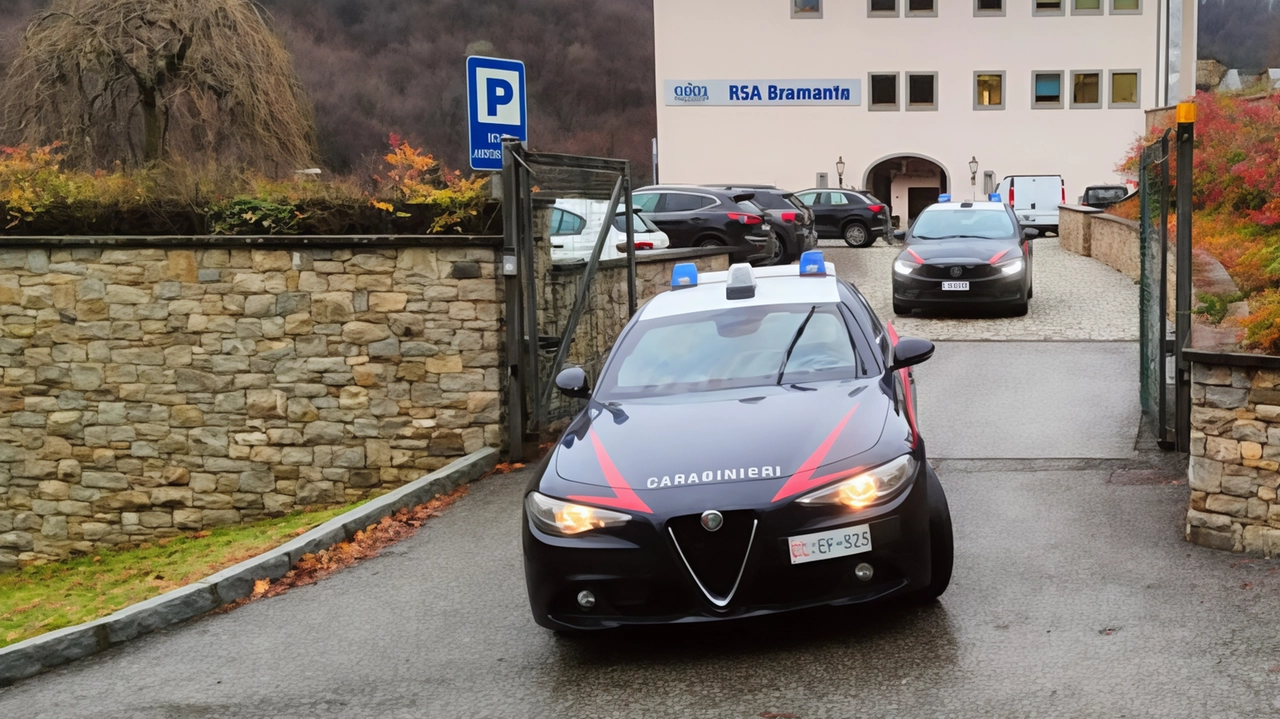 Il blitz dei carabinieri alla Rsa di Pontida