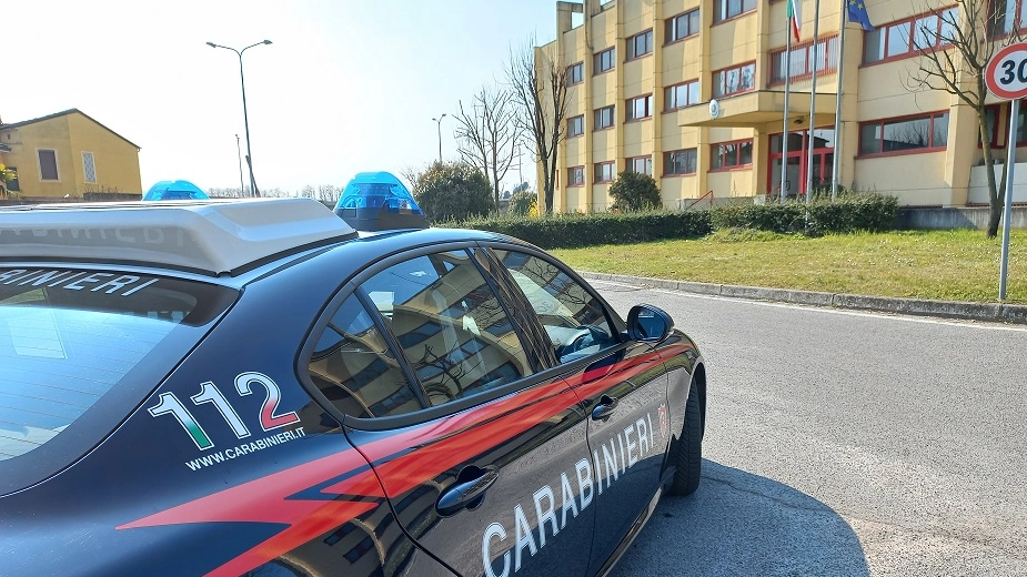 Sono intervenuti i carabinieri della compagnia di Lodi