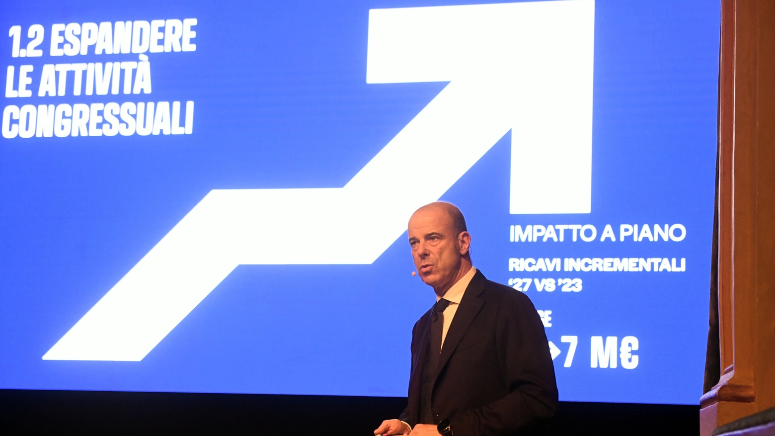 La trimestrale certifica un aumento di 24,2 milioni (su 72,4 totali). L’ad Francesco Conci: "Avvio positivo del piano strategico".