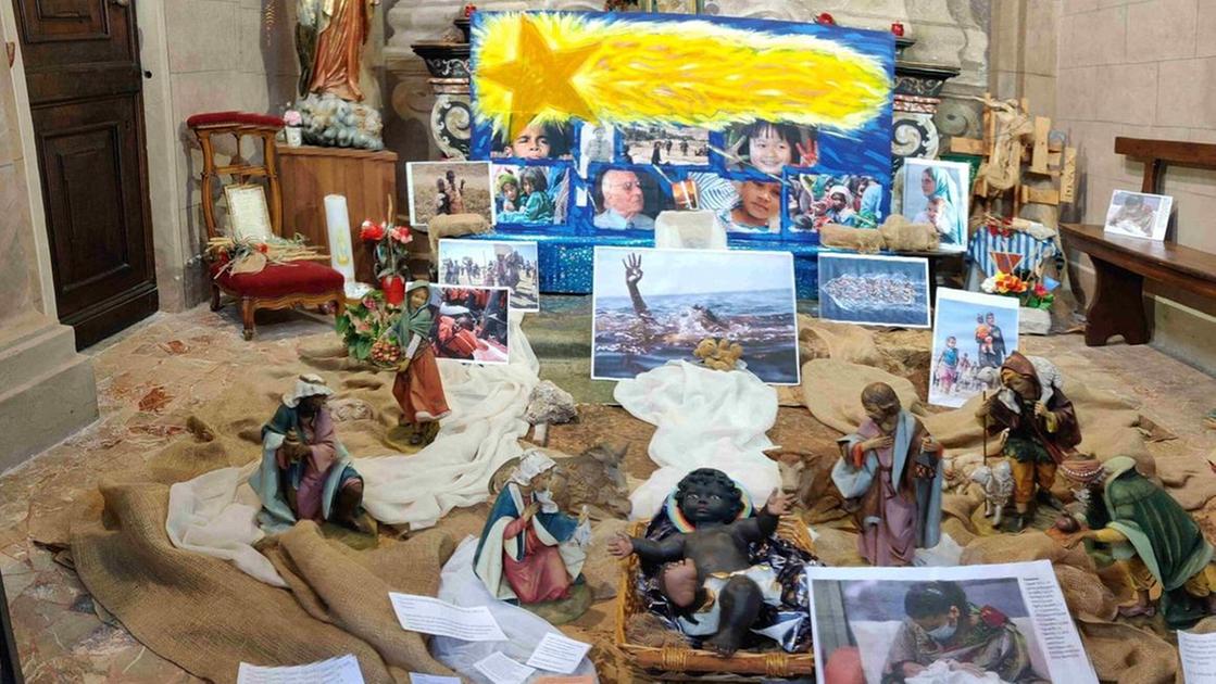 Nel presepe della pace profughi e rifugiati: "Diciamo no alle guerre"