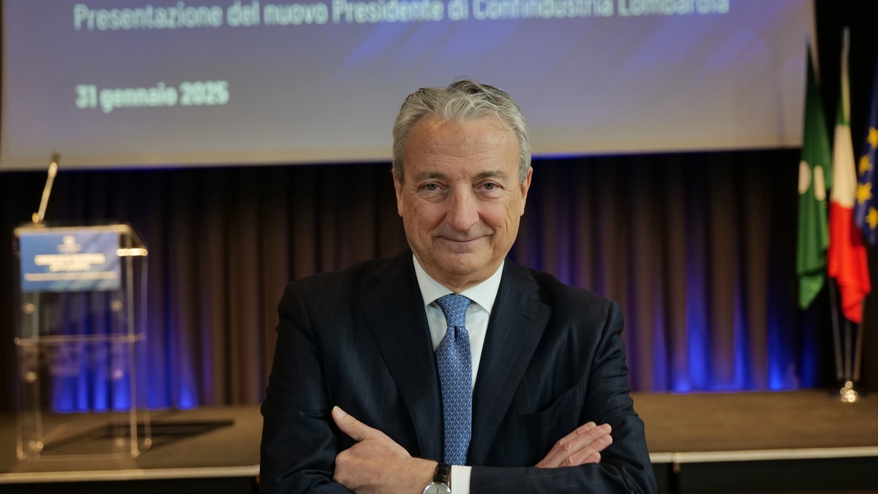 Giuseppe Pasini , nuovo presidente di Confindustria Lombardia