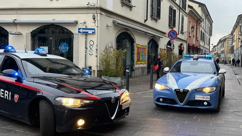 Sono intervenuti carabinieri e polizia