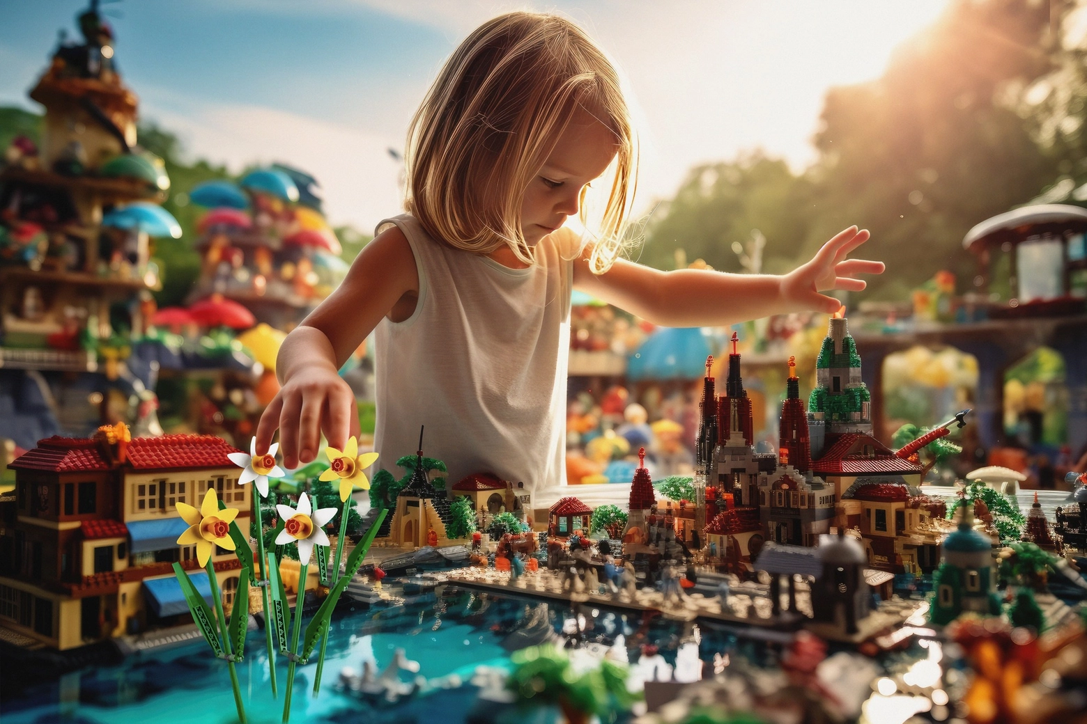 Lego Eco City Lab & City Booming Pavia