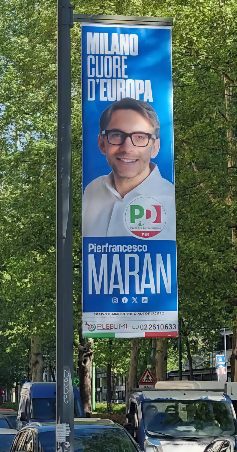 Maran, ecco i manifesti. Venerdì lancio con Sala