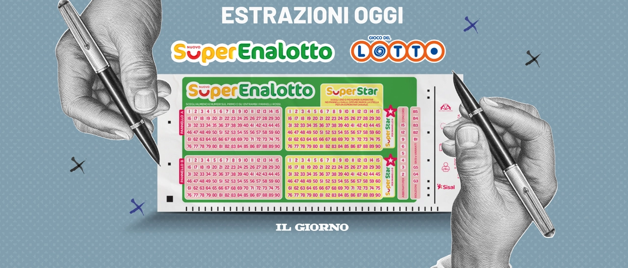 Estrazione Lotto, SuperEnalotto e 10eLotto di oggi sabato 21 dicembre 2024