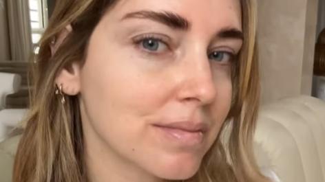 Chiara Ferragni senza trucco