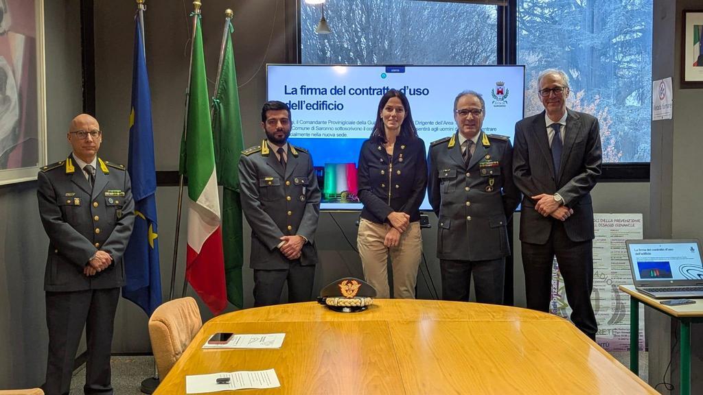 Inaugurata la nuova caserma della Guardia di Finanza a Saronno