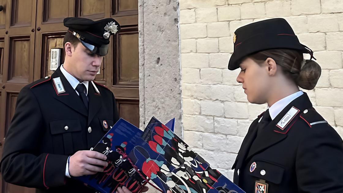 Il Calendario dei carabinieri:: "Giovani, si fa anche prevenzione"