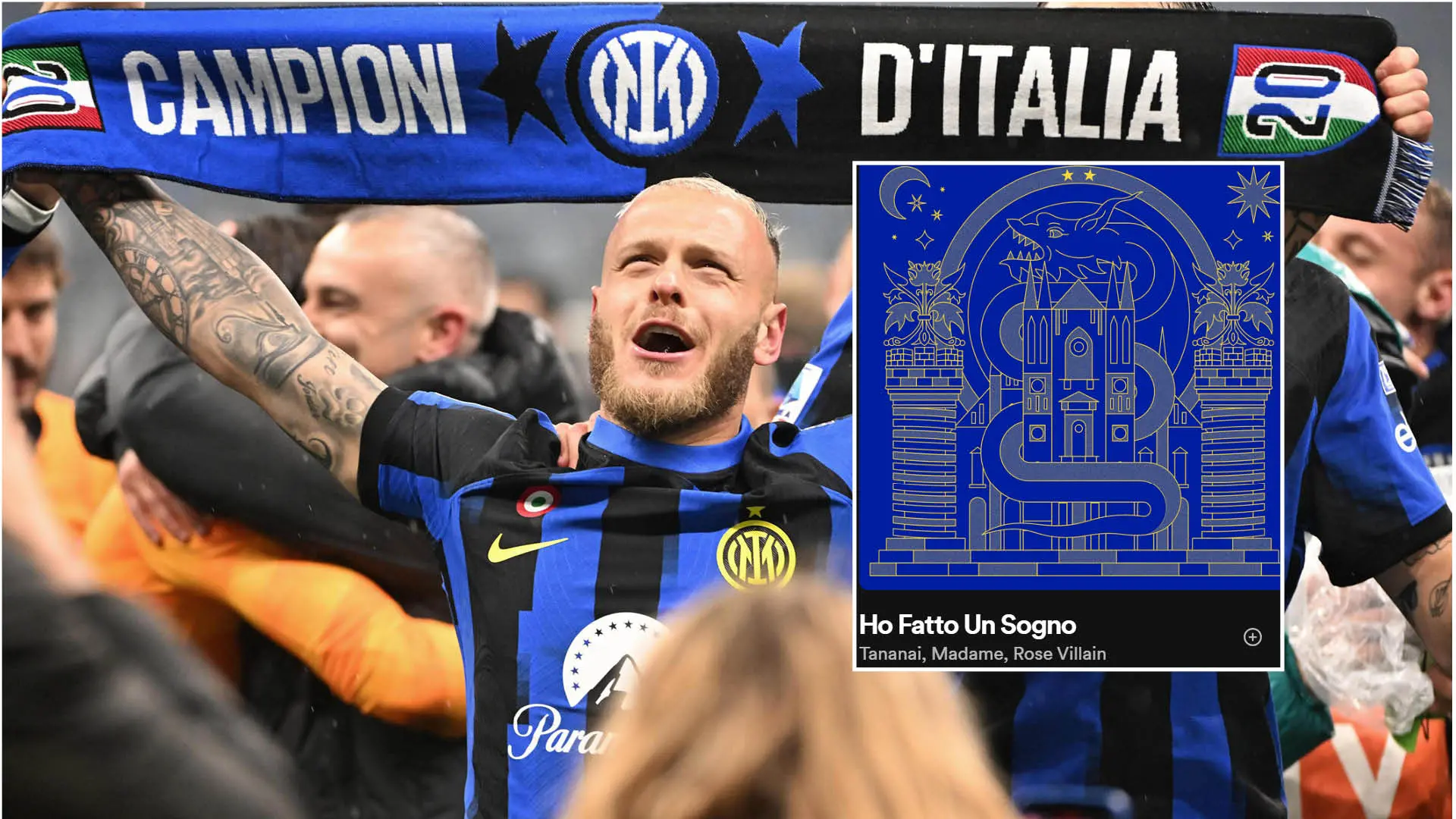 “Ho fatto un sogno”, testo e significato della canzone di Tananai, Madame e Rose Villain per il ventesimo scudetto dell’Inter